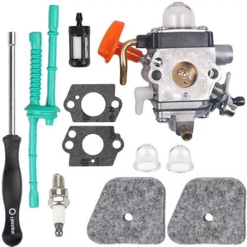 Carburetor Gasket Fuel Air Filter Spark Hex Socket Kit Compatible with Stihl FS110R FS130R FS100 KM130R FS130 FS90 KM90R KM90 FS100RX FS110 KM110R HT100 HT101