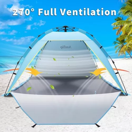 beach tent - Beach Tent Sunshade 190L x 170W x 120H centimeters