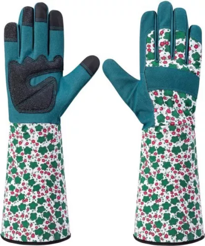 Women's Garden Gloves - Breathable - Flexible - Rose Pruning - Long Sleeves - Forearm Protection - Best Gifts for Women