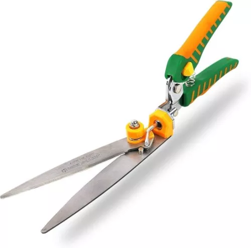 Grass shears/lawn shears - High-quality grass edging shears with 180° rotating cutting head and ergonomic design