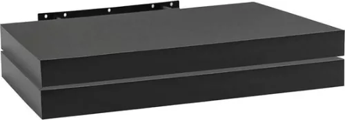 Black Miron wall shelf - 90cm - Floating wall shelves against the wall - Wall rack - Photo shelf children's room - Bookshelf - Wood MDF - Set of 2