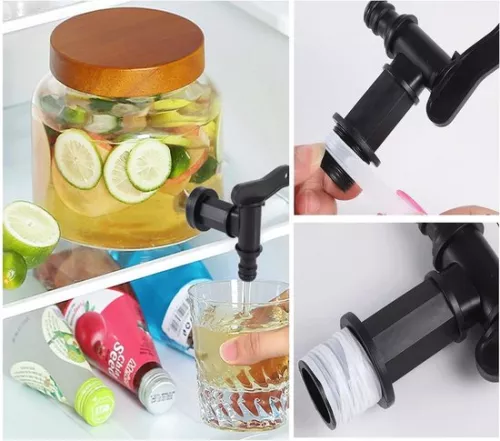 unbranded Drain tap for rain barrel - plastic drain tap - suitable for garden and industry (9506214796650)