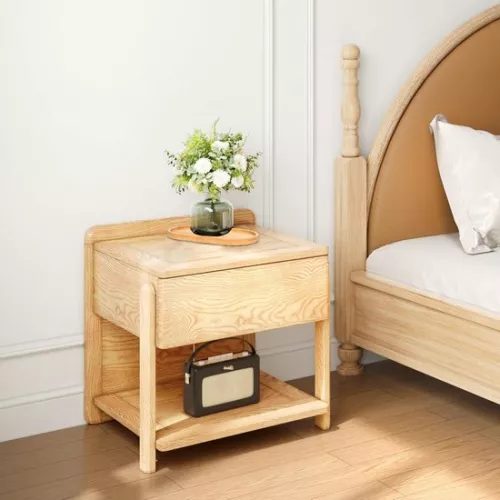 merkloos Allecto Premium - Wooden tray set of 8, bamboo serving board for tea, coffee and cake (8785345757377)