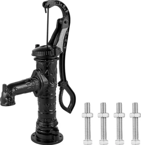 Water Pump Hand Pump 40x15x68cm Cast Iron Garden Pump Length Water Outlet 22cm Manual Water Pump Hand Pressure Pump Has A Wide Range Of Applications Including Family Ponds Courtyards Gardens